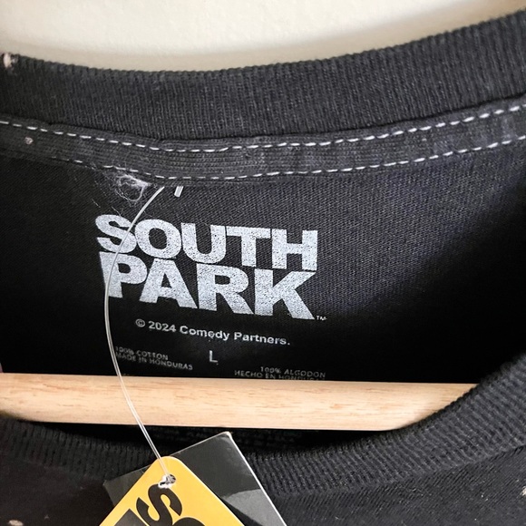 NEW South Park Butters Stotch Metal Splatter Graphic Black T Shirt Adult Large - Picture 9 of 9